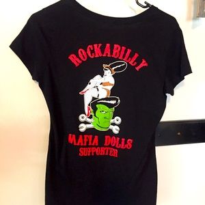 District made rockabilly tee